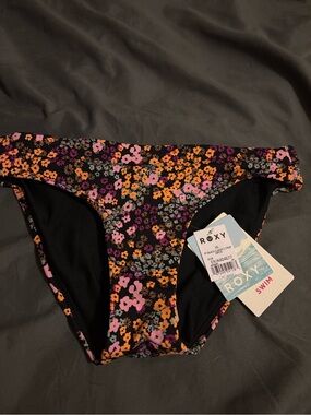 Roxy XS floral woman’s swim bottoms NWT